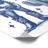 The Horrors Persist But So Do I Funny Cowboy Frog  Poster (Hoek)