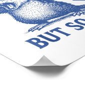 The Horrors Persist But So Do I Funny Ossum  Poster (Hoek)