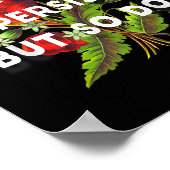 The Horrors Persist But So Do I Humor Grave &amp;  Poster (Hoek)