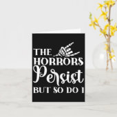 The Horrors Persist But So Do I  Kaart (Gele Bloem)
