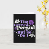 The Horrors Persist But So Do I Strength Resilienc Kaart (Gele Bloem)