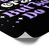 The Horrors Persist But So Do I Strength Resilienc Poster (Hoek)