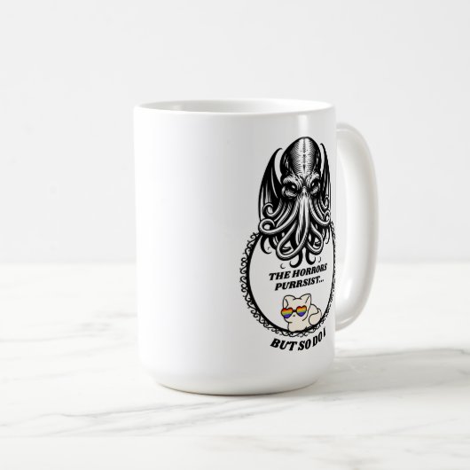 The Horrors PURRsist Koffiemok (Voorkant rechts)