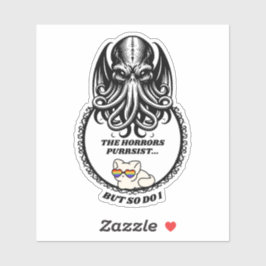 The Horrors PURRsist  Sticker