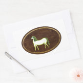 The Horse 2009 Rechthoekige Sticker (Envelop)