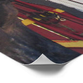 The Horse Barn - Boerderij Series - Poster (Hoek)