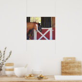 The Horse Barn - Boerderij Series - Poster (Keuken)