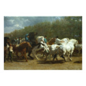 The Horse Fair by Rosa Bonheur Foto Afdruk (Voorkant)