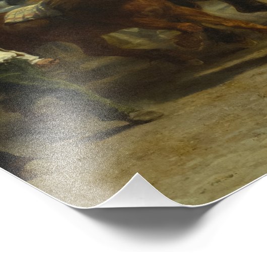 The Horse Fair by Rosa Bonheur Foto Afdruk (Hoek)