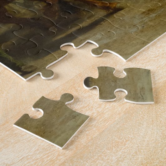 The Horse Fair by Rosa Bonheur Legpuzzel (Zijkant)