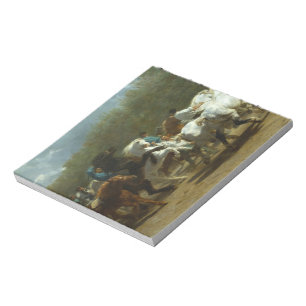 The Horse Fair by Rosa Bonheur Notitieblok