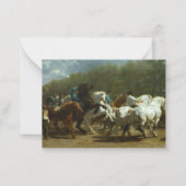 The Horse Fair by Rosa Bonheur Notitiekaartje (Voorkant)