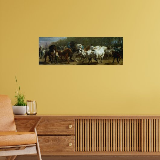 The Horse Fair by Rosa Bonheur Poster (Woonkamer 2)