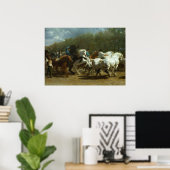 The Horse Fair by Rosa Bonheur Poster (Thuiskantoor)