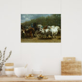 The Horse Fair by Rosa Bonheur Poster (Keuken)