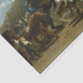 The Horse Fair by Rosa Bonheur Tissuepapier (Detail)