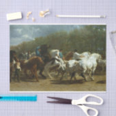 The Horse Fair by Rosa Bonheur Tissuepapier (Craft)