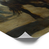 The Horse Fair door Rosa Bonfeur Poster (Hoek)