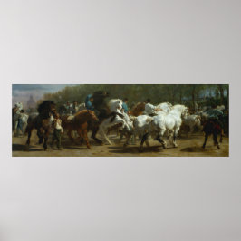 "The Horse Fair" van Rosa Bonheur Poster, Afdrukke Poster