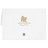 "The Horse Gets it" Funny Wild-West Get-Well Kaart (Achterkant Horizontaal)