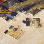 The Horse Guards bij de slag om Waterloo, grav Legpuzzel (Zijkant)