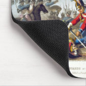 The Horse Guards bij de slag om Waterloo, grav Muismat (Hoek)