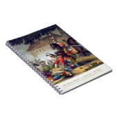 The Horse Guards bij de slag om Waterloo, grav Notitieboek (Rechterzijde)