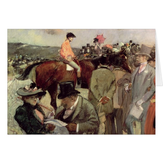 The Horse-Race, c.1890 (Voorkant Horizontaal)