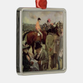 The Horse-Race, c.1890 Metalen Ornament (Rechts)