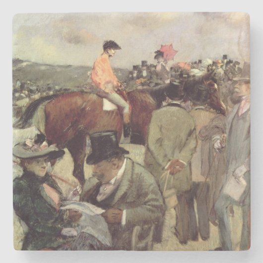 The Horse-Race, c.1890 Stenen Onderzetter (Voorkant)