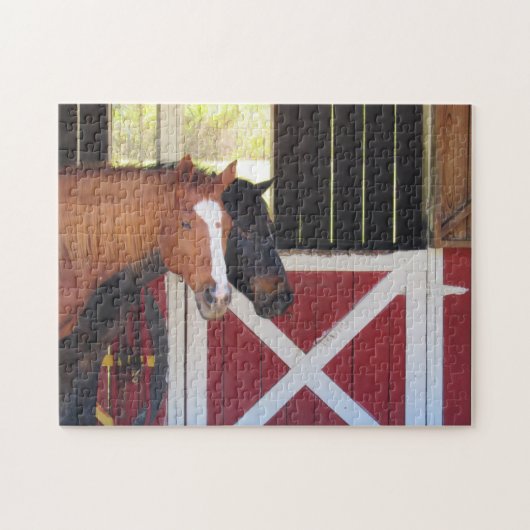 The Horse Stable - Boerderij Life Series - Puzzle Legpuzzel (Horizontaal)