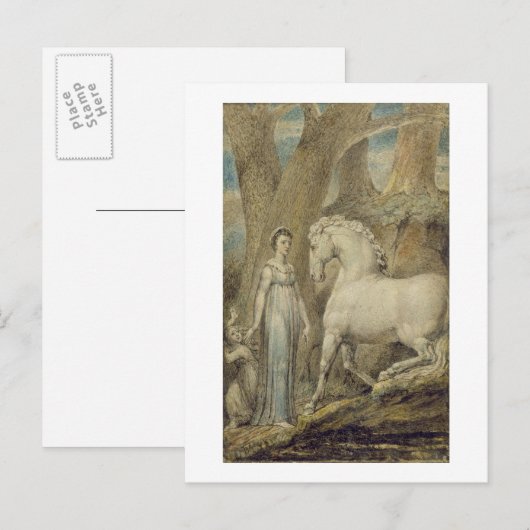 The Horse, van "William Hayley's Ballads", c.1805 Briefkaart (Voorkant / Achterkant)