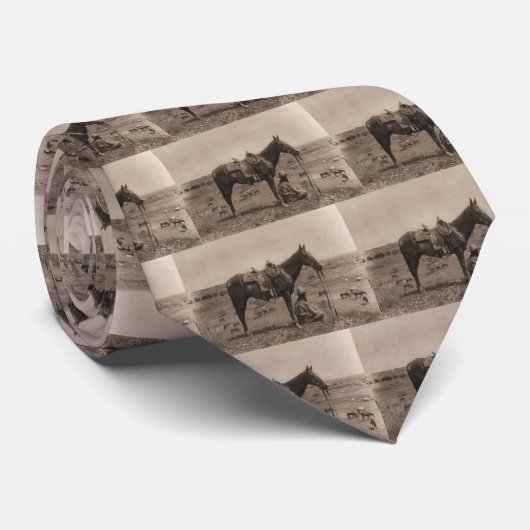 The Horse Wrangler 1910 Stropdas (Opgerold)