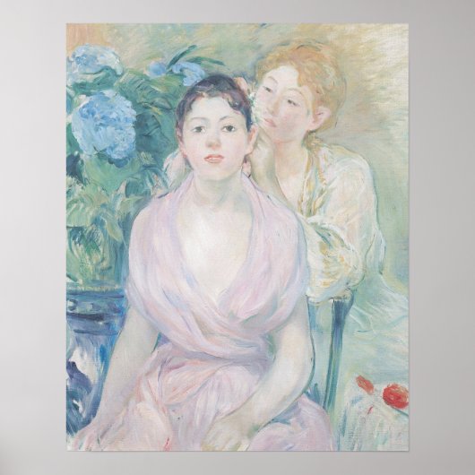 The Hortensia, The Two Sisters, 1894 Poster (Voorkant)