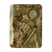 The House and Garden of Llanerch Hall, Denbighshir Magneet (Verticaal)