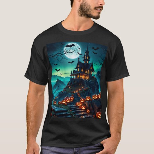 The House by the Pumpkin Road T-shirt (Voorkant)