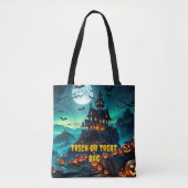 The House by the Pumpkin Road Tote Bag (Voorkant)