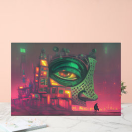 The House is Not Impressed Acrylic Sign Acryl Bord