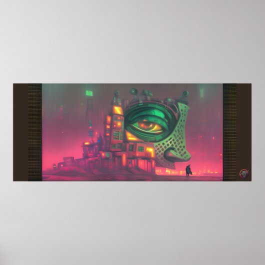 The house is unimpressed poster (Voorkant)