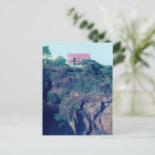 The House of a Cliff, Tenby, Wales, UK Briefkaart (Staand voorkant)
