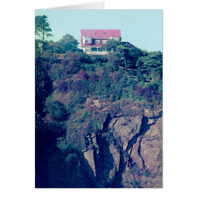 The House of a Cliff, Tenby, Wales, UK (late jaren (Voorkant)