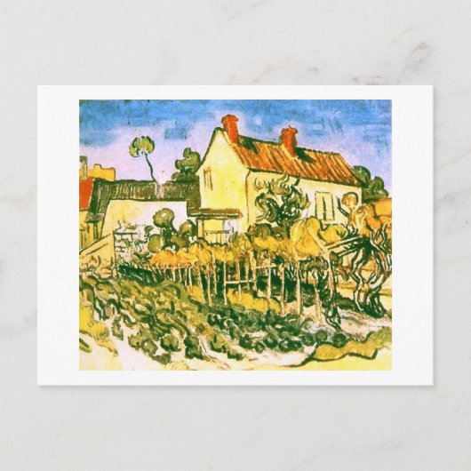 The House of Pere Eloi Van Gogh Fine Art Briefkaart (Voorkant)