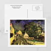 The House of Pere Pilon, Van Gogh Fine Art Briefkaart (Voorkant / Achterkant)