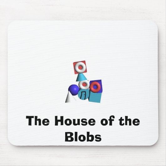The House of the Blobs Muismat (Voorkant)