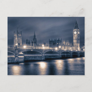The Houses of Parliament, Westminster London Briefkaart