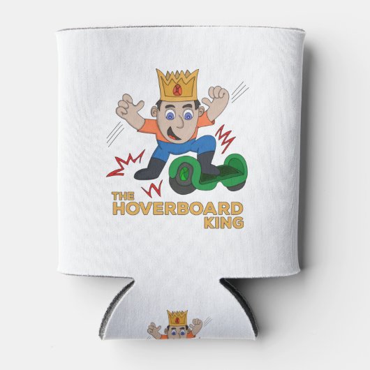 The Hoverboard King Blikjeskoeler (Voorkant)