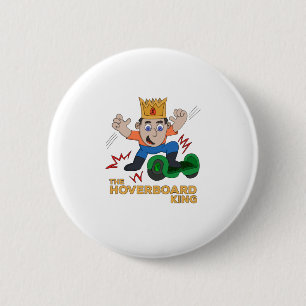 The Hoverboard King Ronde Button 5,7 Cm