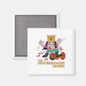The Hoverboard Queen Magneet (Voorkant / Achterkant)