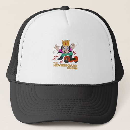 The Hoverboard Queen Trucker Pet (Voorkant)