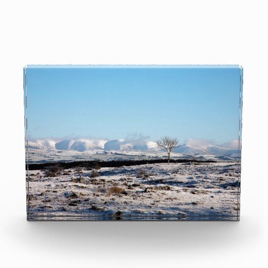 The Howgill Fells winter England Holiday Card Post Fotoblokken (Voorkant)